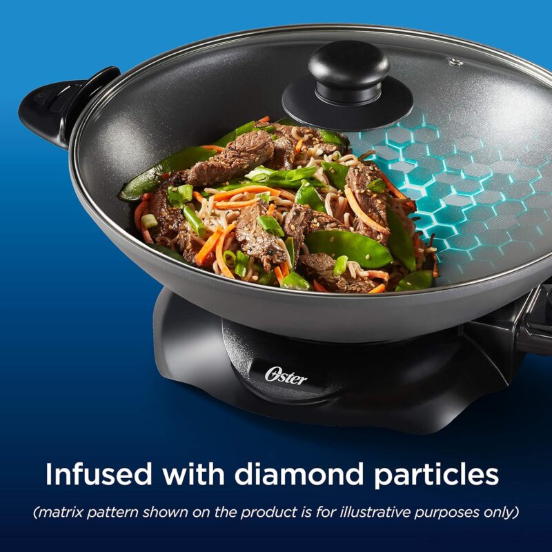 Oster 2124087 DiamondForce Electric Wok Review