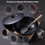Kenmore Hammond Flat Bottom Carbon Steel Wok Review