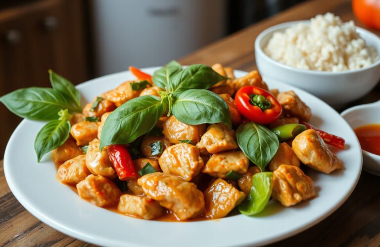 Savor the Flavors: A Step-by-Step Guide to Perfect Thai Basil Chicken
