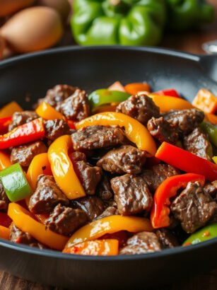 Sizzle and Stir: Delectable Beef and Bell Pepper Stir-Fry Recipe for Quick Weeknight Dinners