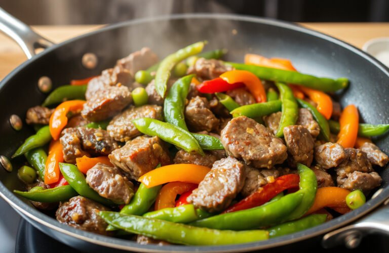 Sizzle and Snap: Delicious Beef and Snow Pea Stir-Fry Recipe for Quick Weeknight Dinners