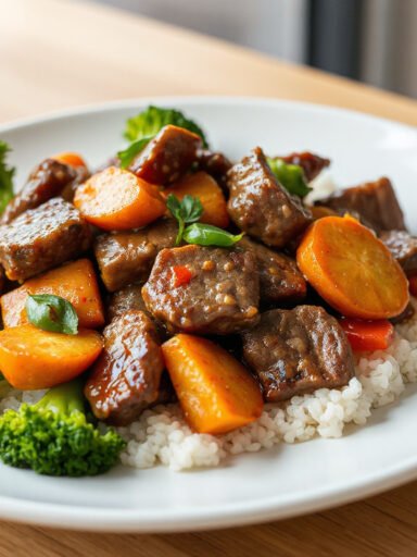 Savory Stir-Fried Beef with Crisp Chinese Broccoli: A Perfect Harmony of Flavors