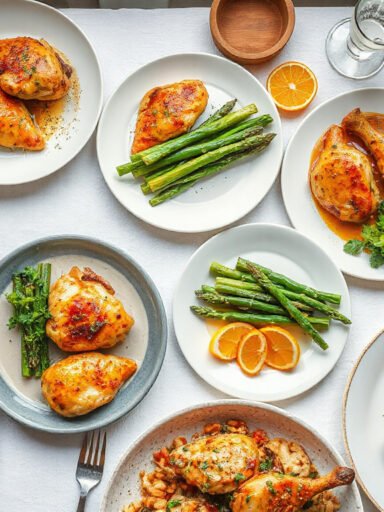 Savory Delights: 10 Irresistible Chicken and Asparagus Recipes for a Healthy Feast