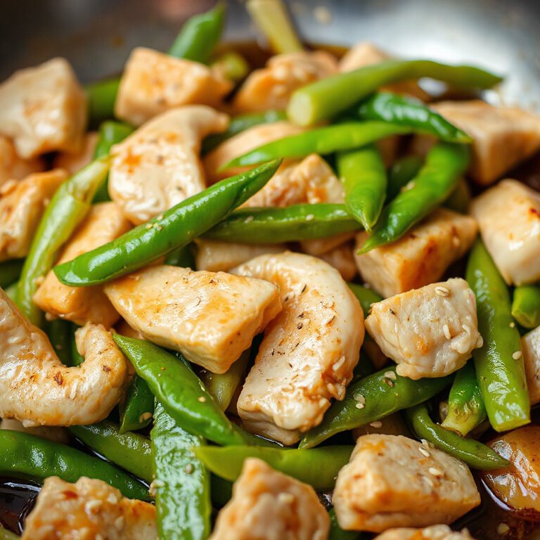 Savor the Flavor: Irresistible Chicken and Snow Peas Stir-Fry Recipe for a Quick and Healthy Meal!