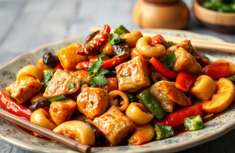 Savory Chicken and Water Chestnut Stir-Fry: A Quick and Flavorful Asian Delight!