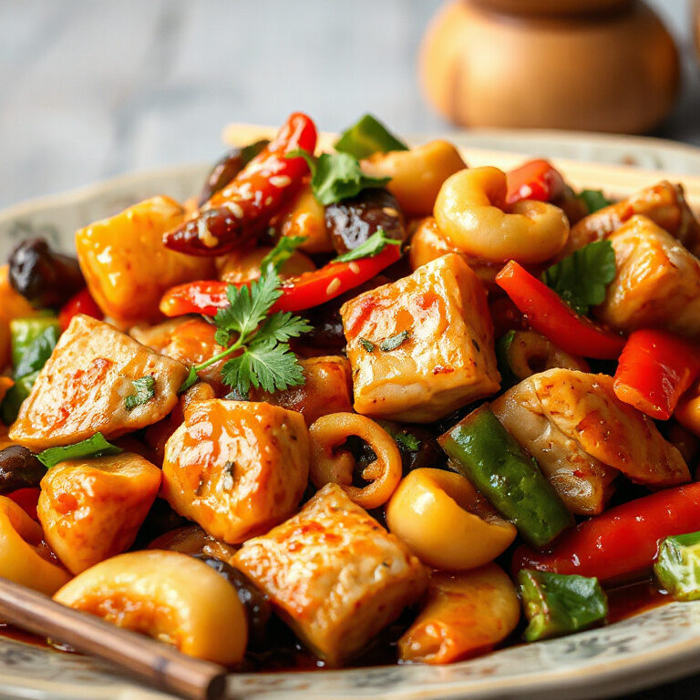 Savory Chicken and Water Chestnut Stir-Fry: A Quick and Flavorful Asian Delight!