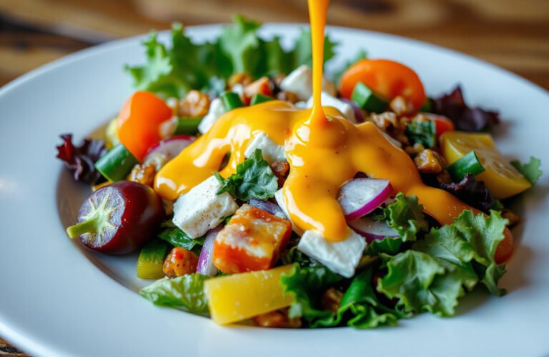 Elevate Your Dishes: The Art of Drizzling Dressing at the End for Maximum Flavor