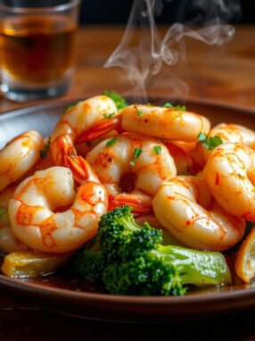 Sizzling Garlic Shrimp and Broccoli: A Flavorful Health Boost in Every Bite!