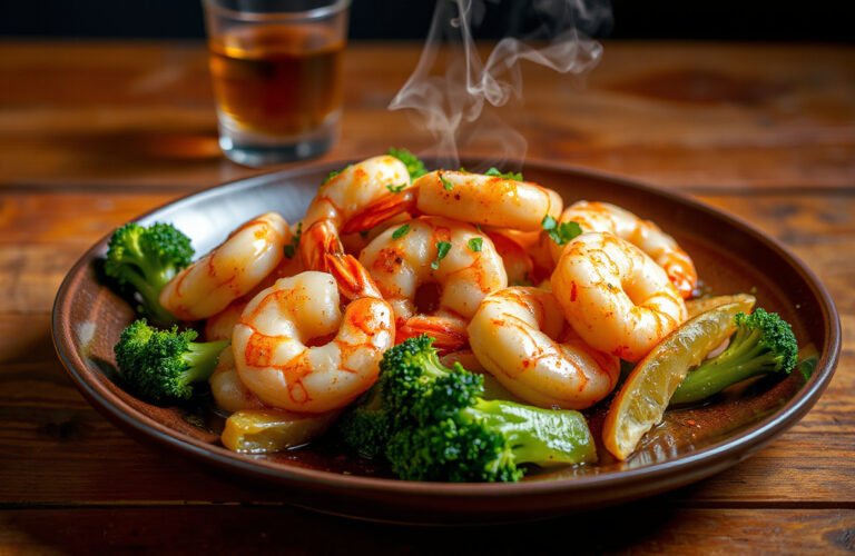 Sizzling Garlic Shrimp and Broccoli: A Flavorful Health Boost in Every Bite!