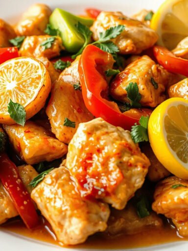 Zesty Lemon Chicken Stir-Fry: A Quick and Flavorful Delight