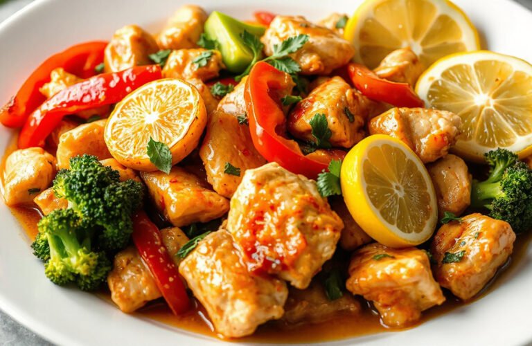Zesty Lemon Chicken Stir-Fry: A Quick and Flavorful Delight