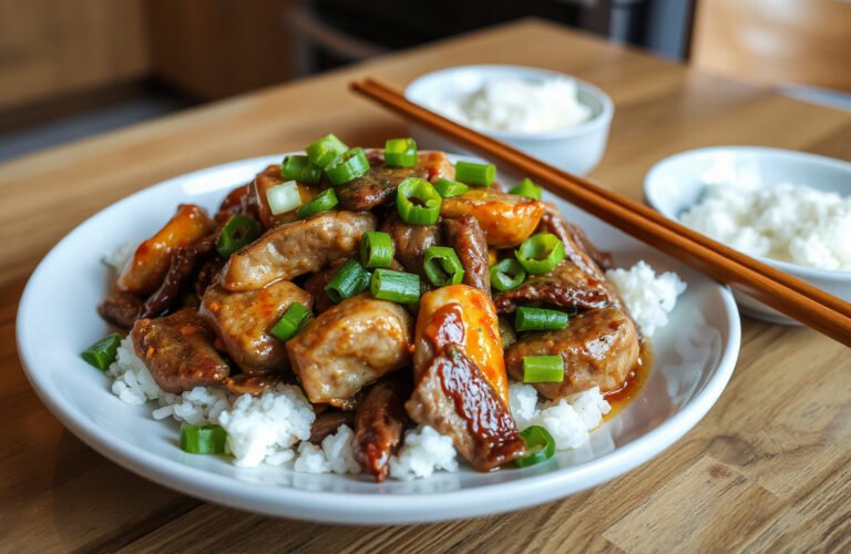 Savor the Flavors: Authentic Mongolian Beef with Scallions Recipe