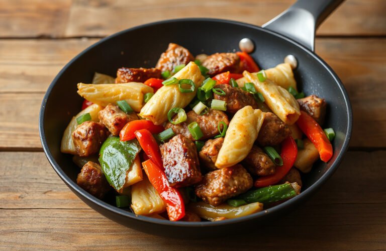 Sizzling Pork and Cabbage Stir-Fry: A Quick and Flavorful Weeknight Delight!