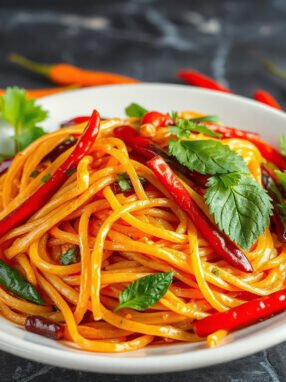 Fiery Delight: Mastering Szechuan Spicy Noodles for Bold Flavor Lovers