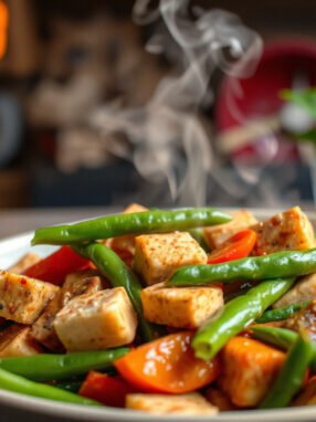 Quick and Delicious Tofu and Green Bean Stir-Fry: A Plant-Based Delight in 30 Minutes!