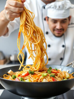 The Art of Tossing Noodles Gently: Elevate Your Cooking Technique for Perfectly Coated Pasta Every Time!