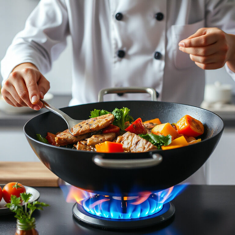 Mastering the Art of Stir-Frying: How to Use a Round-Bottomed Wok for Perfect Dishes Every Time