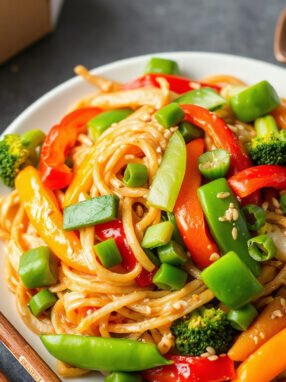 Deliciously Easy Vegetable Lo Mein: A Step-by-Step Guide to a Flavorful Takeout Classic!