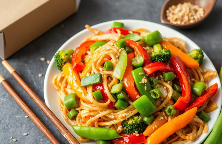 Deliciously Easy Vegetable Lo Mein: A Step-by-Step Guide to a Flavorful Takeout Classic!