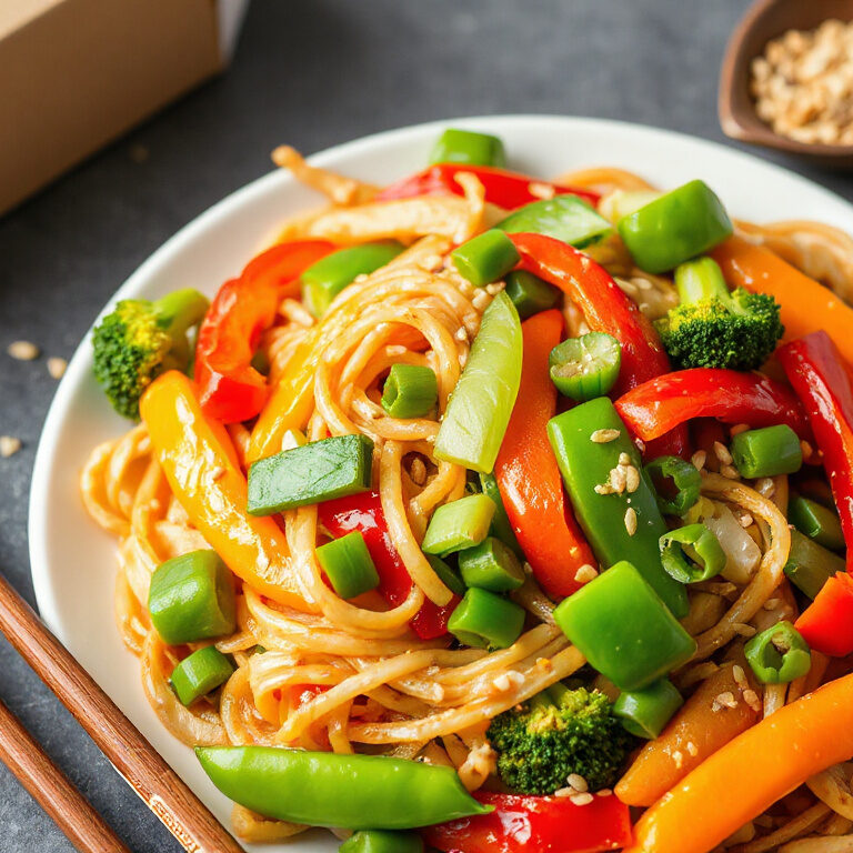 Deliciously Easy Vegetable Lo Mein: A Step-by-Step Guide to a Flavorful Takeout Classic!