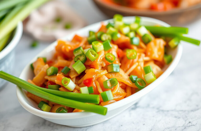 Elevate Your Dishes: The Art of Adding Green Onions at the End for Maximum Flavor!