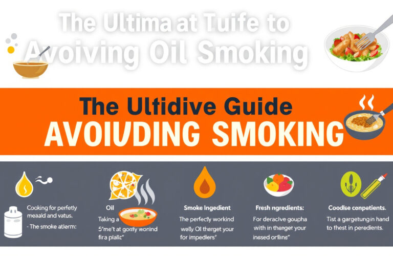 The Ultimate Guide to Avoiding Oil Smoking: Tips for Perfectly Cooked Meals Every Time!