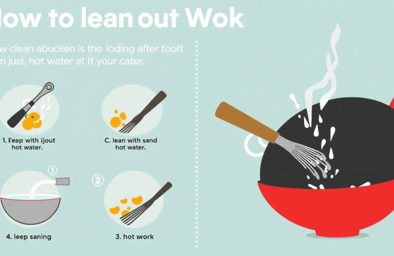 The Ultimate Guide to Cleaning Your Wok with Just Hot Water: A Simple and Effective Method!