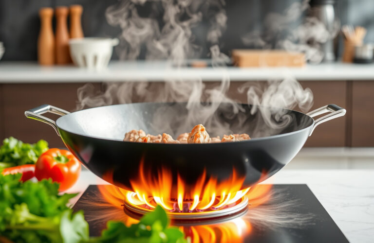Unlock Culinary Mastery: How a Round-Bottom Wok Transforms Heat Distribution for Perfect Stir-Fries