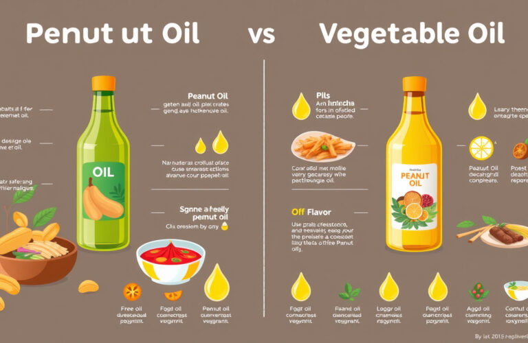 Peanut vs. Vegetable Oil: Which Cooking Oil Reigns Supreme for Your Kitchen?