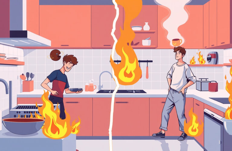 Stay Safe and Stylish: Why Avoiding Loose Clothing in the Kitchen is Essential for Cooking Success!