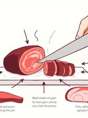 Mastering the Art of Slicing: How to Cut Protein Against the Grain for Tenderness and Flavor