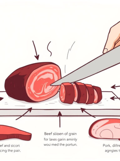 Mastering the Art of Slicing: How to Cut Protein Against the Grain for Tenderness and Flavor