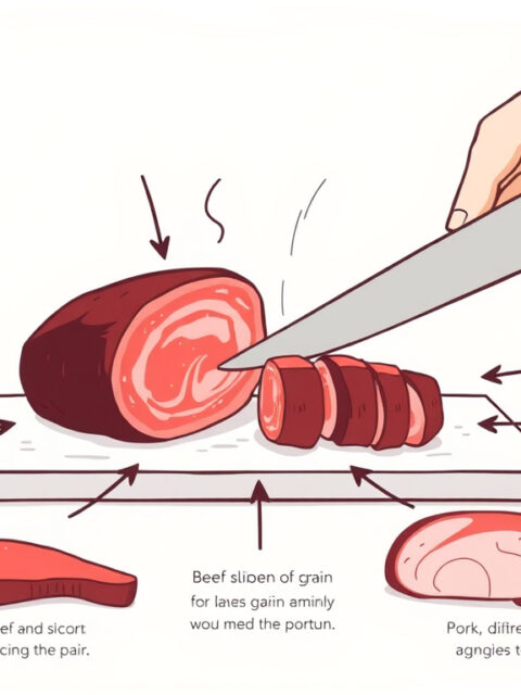 Mastering the Art of Slicing: How to Cut Protein Against the Grain for Tenderness and Flavor