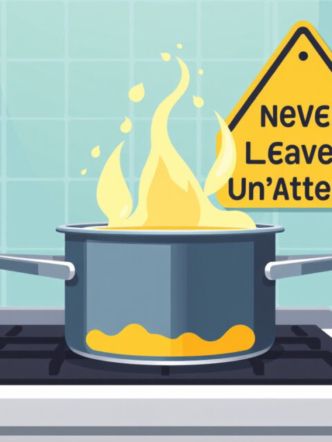 Essential Safety Tips: Never Leave Oil Unattended in the Kitchen!