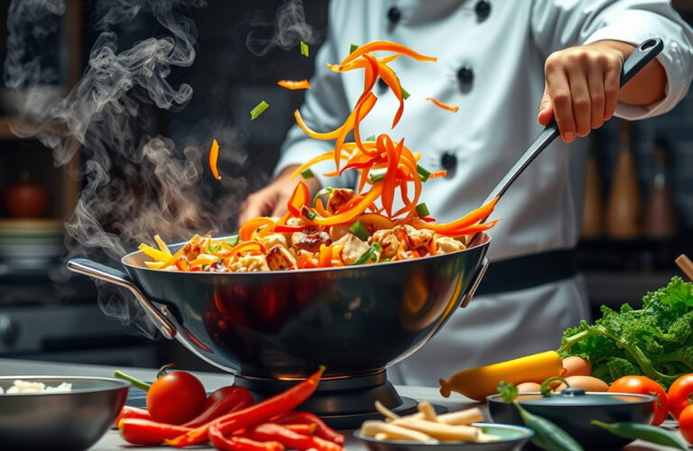 Mastering the Art of Stir-Frying: Shake Your Wok to Perfectly Tumble Ingredients for Flavorful Dishes