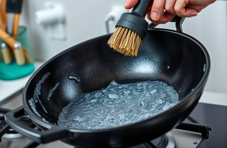 Mastering the Art of Cleaning: How to Use a Wire Brush for Your Cast Iron Wok