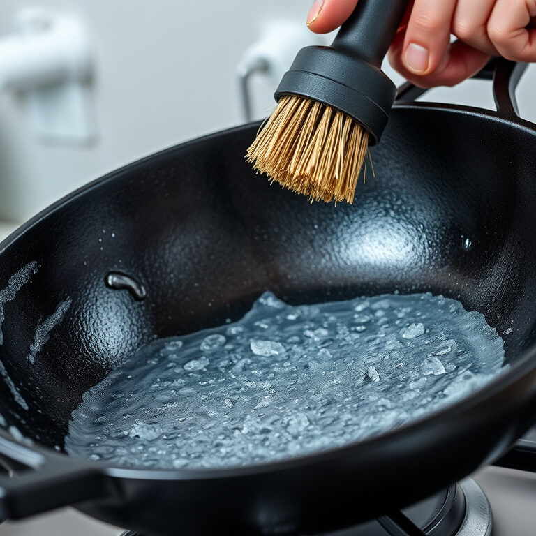 Mastering the Art of Cleaning: How to Use a Wire Brush for Your Cast Iron Wok