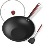 Staub Cast Iron Perfect Pan, Wok, Dutch Oven, 4.5-quart, serves 4-5, Made in France, Graphite Gray, Made in France review
